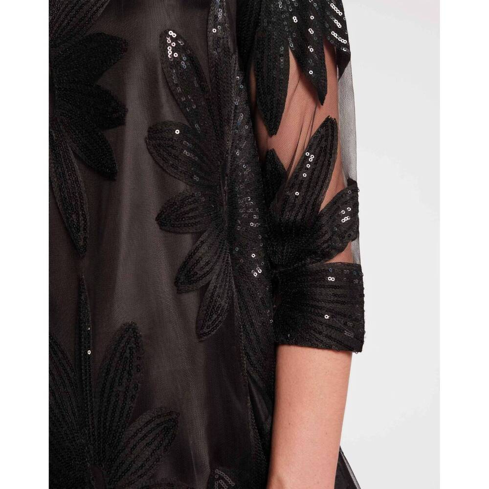 NEW FRANCES VALENTINE diplomat mini dress in black - Picture 5 of 6